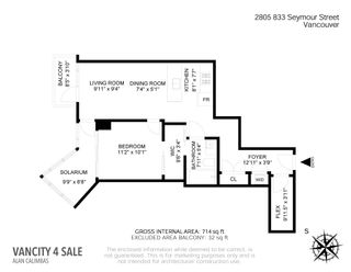 Photo 40: 2805 833 SEYMOUR STREET in Vancouver: Downtown VW Condo for sale (Vancouver West)  : MLS®# R2606534