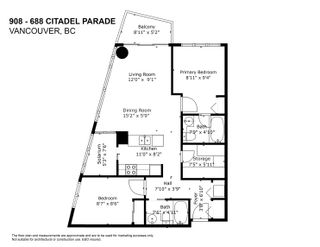 Photo 21: 908 668 CITADEL PARADE in Vancouver: Downtown VW Condo for sale (Vancouver West)  : MLS®# R2777897
