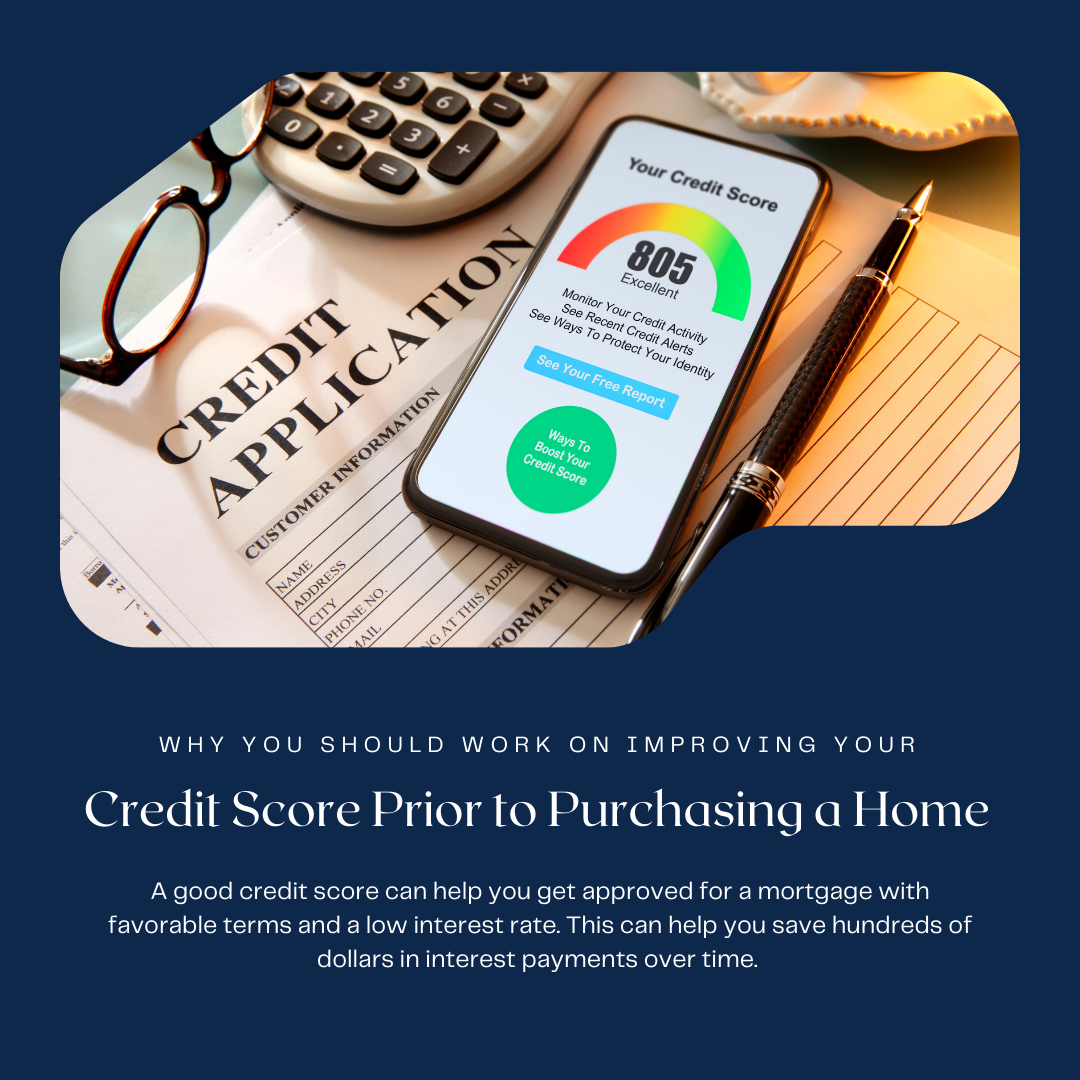 Why you should improve your credit score prior to purchasing a home