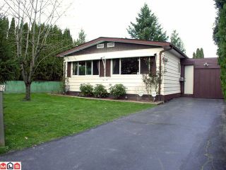 Photo 1: 2229 CRYSTAL Court in Abbotsford: Poplar Manufactured Home for sale : MLS®# F1007385