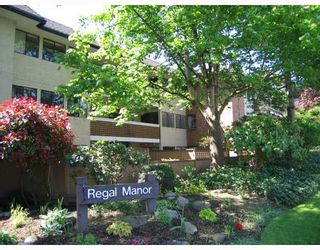 Photo 1: 212 316 CEDAR Street in New_Westminster: Sapperton Condo for sale in "REGAL MANOR" (New Westminster)  : MLS®# V758927