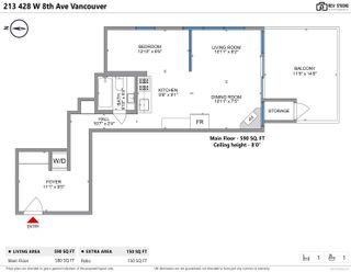 Photo 22: 213 428 W 8TH Avenue in Vancouver: Mount Pleasant VW Condo for sale in "XL LOFTS" (Vancouver West)  : MLS®# R2805235