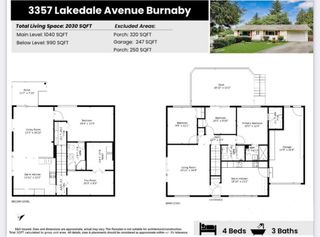 Photo 2: 3357 LAKEDALE Avenue in Burnaby: Government Road House for sale (Burnaby North)  : MLS®# R2865460