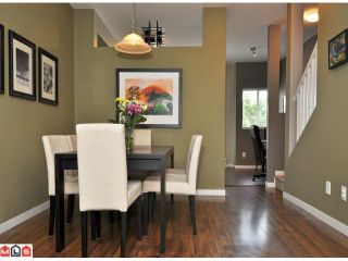 Photo 3: 87 18701 66TH Avenue in Surrey: Cloverdale BC Townhouse for sale in "Encore at Hillcrest" (Cloverdale)  : MLS®# F1216622