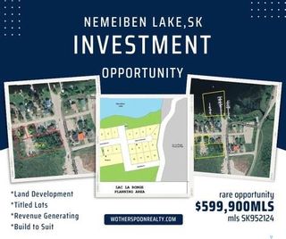 Photo 1: Nemeiben Lake Land and Docks in Nemeiben Lake: Lot/Land for sale : MLS®# SK952124