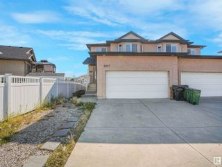 Photo 1: 8037 166A Avenue in Edmonton: Zone 28 House Half Duplex for sale : MLS®# E4357600