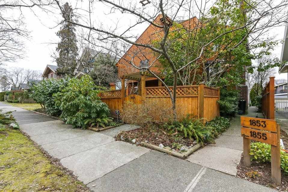 Main Photo: 1855 W 13TH Avenue in Vancouver: Kitsilano Townhouse for sale in "LOWER SHAUGHNESSY" (Vancouver West)  : MLS®# R2348214