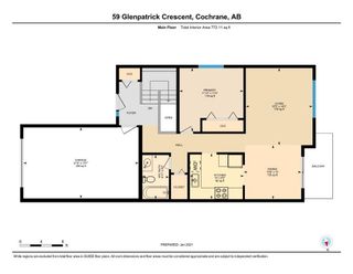 Photo 2: 59 Glenpatrick Crescent: Cochrane Semi Detached for sale : MLS®# A1062175