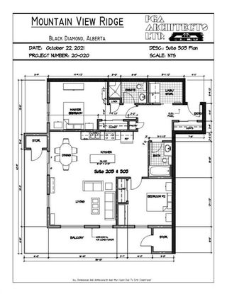 Photo 2: 303 404 1st Avenue SE: Black Diamond Apartment for sale : MLS®# A2003227