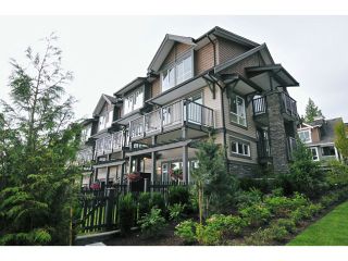 Photo 1: 115 1480 SOUTHVIEW Street in Coquitlam: Burke Mountain Townhouse for sale in "CEDAR CREEK" : MLS®# V1021731