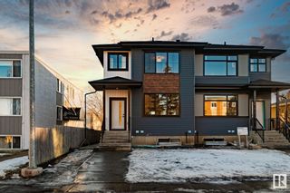 Photo 1: 7111 81 Avenue in Edmonton: Zone 17 House Half Duplex for sale : MLS®# E4372093