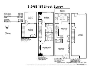 Photo 2: 3 2958 159 Street in Surrey: Grandview Surrey Townhouse for sale in "Wills Brook" (South Surrey White Rock)  : MLS®# R2404249