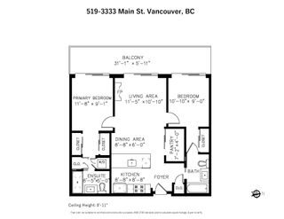 Photo 21: 519 3333 MAIN Street in Vancouver: Main Condo for sale (Vancouver East)  : MLS®# R2751361