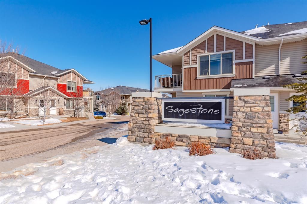 Main Photo: 1407 250 Sage Valley Road NW in Calgary: Sage Hill Row/Townhouse for sale : MLS®# A2035263
