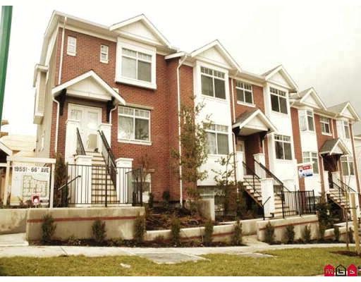 Main Photo: 97 19551 66TH Avenue in Surrey: Clayton Townhouse for sale in "Manhattan Skye" (Cloverdale)  : MLS®# F2802596