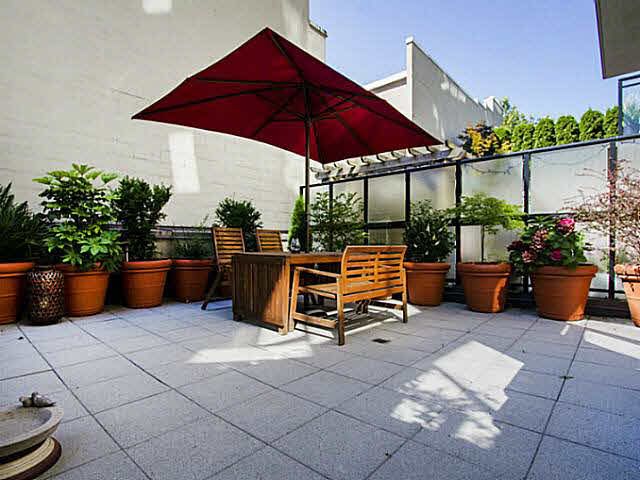 Amazing patio!  Almost 500 square feet!  Not on ground level.