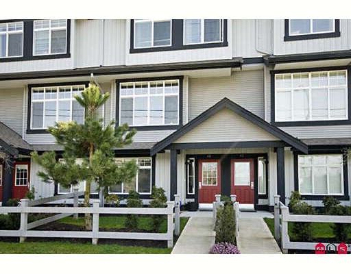 Main Photo: 42 18839 69TH Avenue in Surrey: Clayton Townhouse for sale in "Starpoint II" (Cloverdale)  : MLS®# F2907067