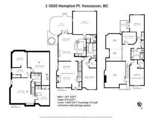 Photo 34: 1 5650 HAMPTON Place in Vancouver: University VW 1/2 Duplex for sale in "Sandringham" (Vancouver West)  : MLS®# R2879625