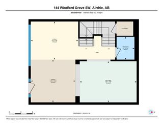 Photo 19: 144 Windford Grove SW: Airdrie Row/Townhouse for sale : MLS®# A2020080