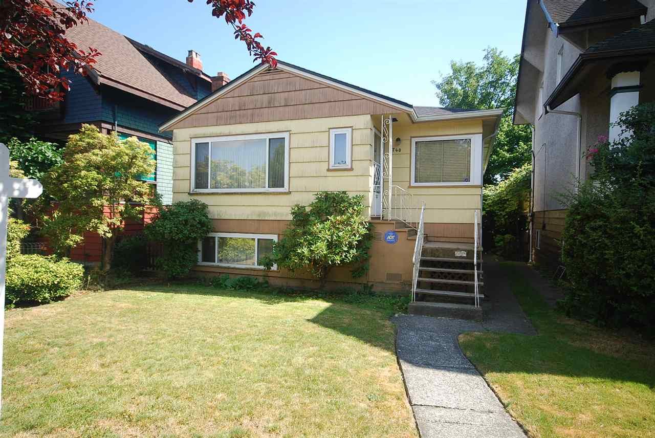 Main Photo: 740 E 50TH Avenue in Vancouver: South Vancouver House for sale (Vancouver East)  : MLS®# R2187068