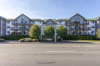 Photo 1: 213 32044 OLD YALE Road in Abbotsford: Abbotsford West Condo for sale in "Green Gables" : MLS®# R2638784