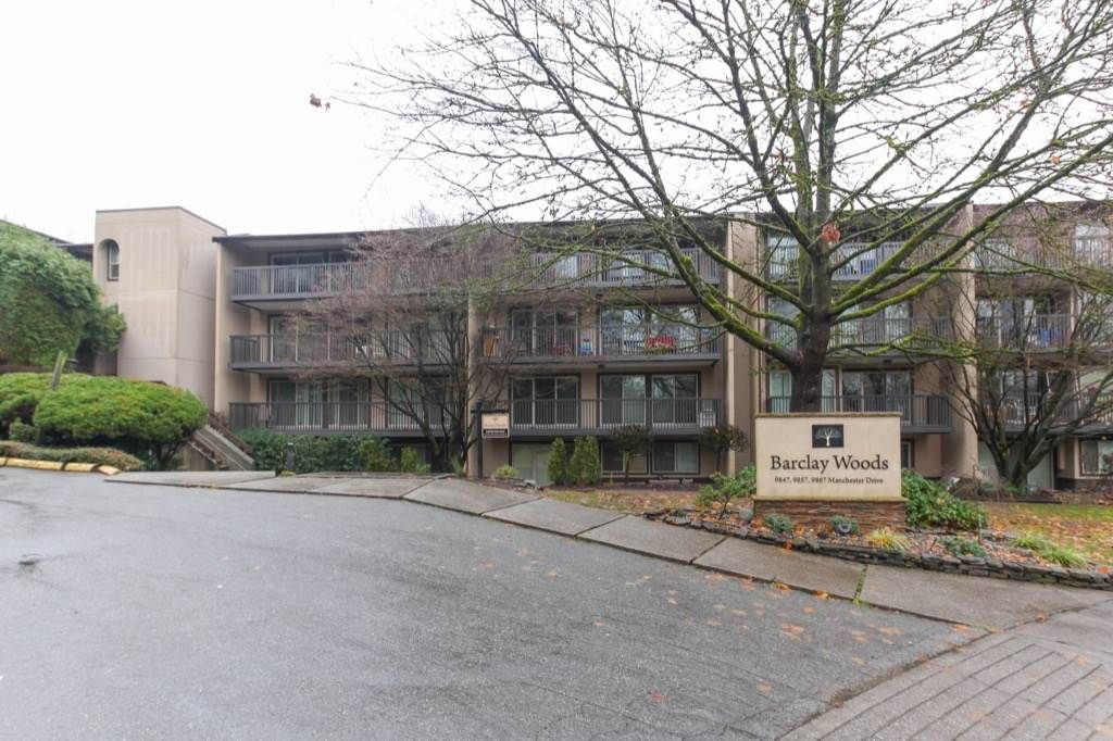 Photo 2: Photos: 424 9847 MANCHESTER Drive in Burnaby: Cariboo Condo for sale in "BARCLAY WOOD" (Burnaby North)  : MLS®# R2224490