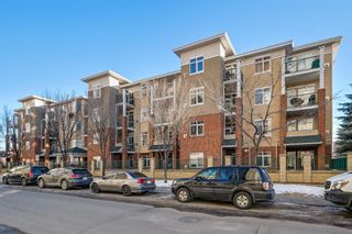 Photo 1: 106 5720 2 Street SW in Calgary: Manchester Apartment for sale : MLS®# A1170013
