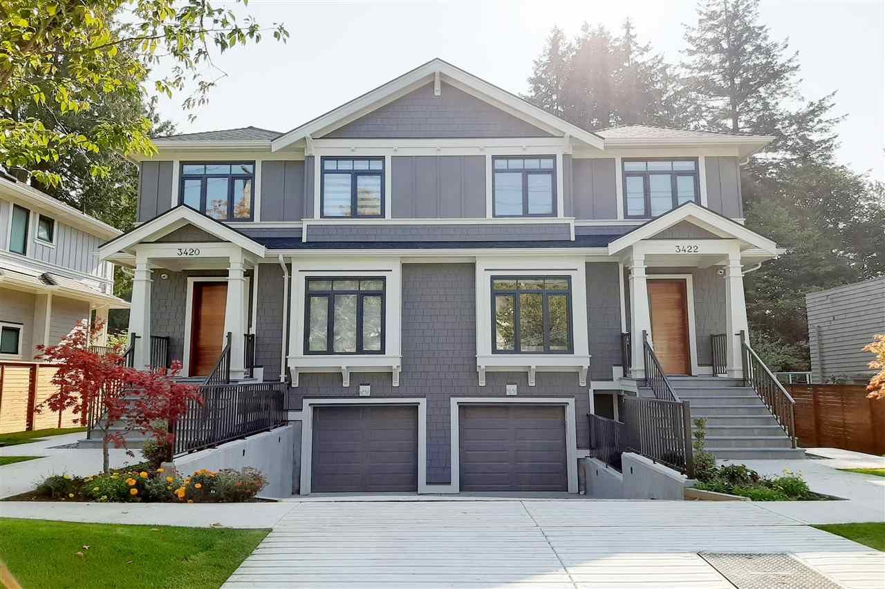 Photo 1: Photos: 3420 W 43RD Avenue in Vancouver: Dunbar 1/2 Duplex for sale (Vancouver West)  : MLS®# R2477291