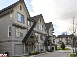 Photo 1: 109 15152 62A Avenue in Surrey: Sullivan Station Townhouse for sale in "UPLANDS" : MLS®# F1105019