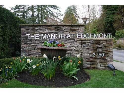 Main Photo: 12 3750 EDGEMONT Blvd in North Vancouver: Home for sale : MLS®# V872866