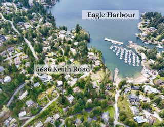 Photo 1: 5686 KEITH Road in West Vancouver: Eagle Harbour House for sale : MLS®# R2867795