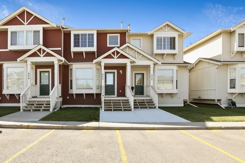Main Photo: 805 703 Luxstone Square SW: Airdrie Row/Townhouse for sale : MLS®# A1250322