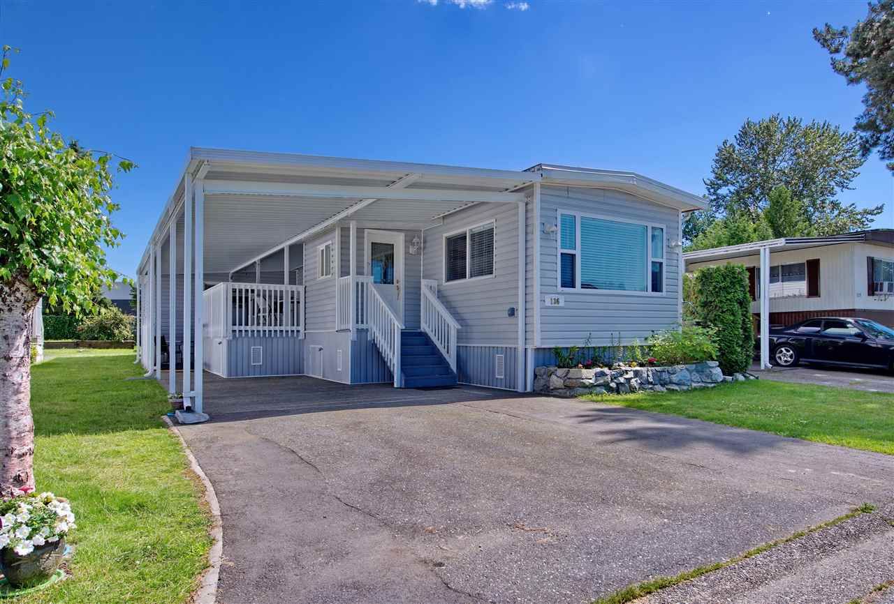 Main Photo: 136 145 KING EDWARD Street in Coquitlam: Maillardville Manufactured Home for sale in "MILL CREEK VILLAGE" : MLS®# R2180348
