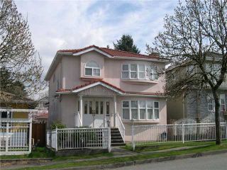 Photo 1: 4968 SOMERVILLE ST in Vancouver: Fraser VE House for sale (Vancouver East)  : MLS®# V999735