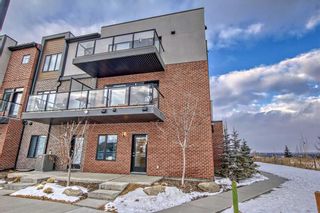 Main Photo: 185 Greenbriar Place NW in Calgary: Greenwood/Greenbriar Row/Townhouse for sale : MLS®# A2108055
