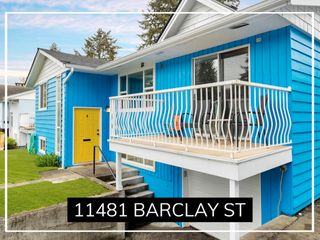 Photo 1: 11481 BARCLAY Street in Maple Ridge: Southwest Maple Ridge House for sale : MLS®# R2685100