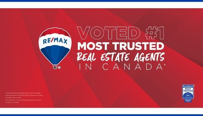 RE/MAX Real Estate Agents Voted #1 Most Trusted in Canada