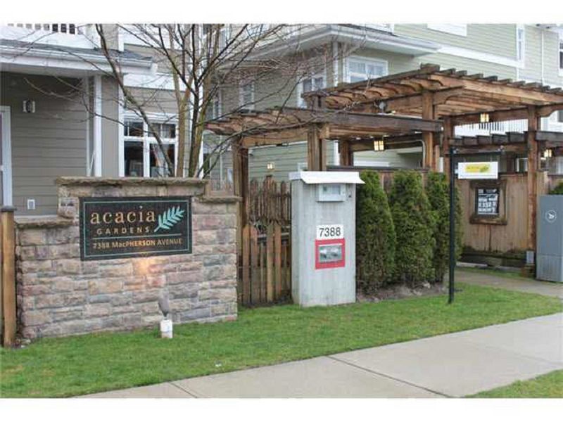FEATURED LISTING: 29 - 7388 MACPHERSON Avenue Burnaby