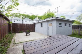 Photo 20: 804 Banning Street in Winnipeg: West End Residential for sale (5C)  : MLS®# 1720547