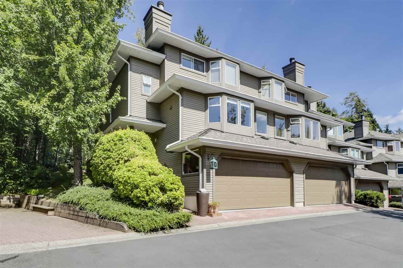 Main Photo: 8881 LARKFIELD Drive in Burnaby: Forest Hills BN Townhouse for sale in "PRIMROSE HILL" (Burnaby North)  : MLS®# R2494951