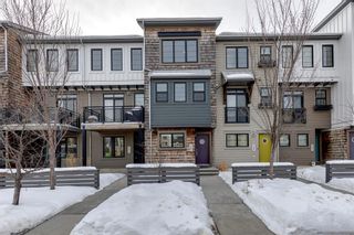 Photo 1: 247 Walden Drive SE in Calgary: Walden Row/Townhouse for sale : MLS®# A2033435