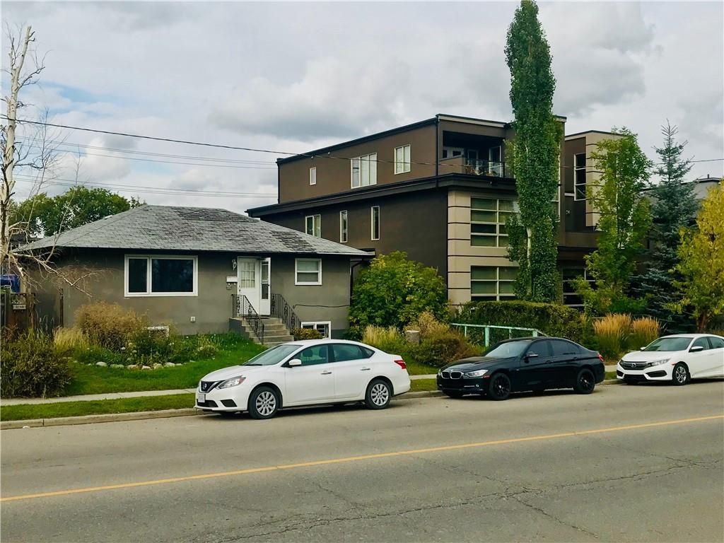 Solid 833 sq ft up/down bungalow on a South facing 50x140 ft RC-2 lot enjoys views to the green space of Glenmore Athletic Park and is a short stroll to the 14a St off leash park and Sandy Beach! Lots of new development on the street; the extra deep lots 