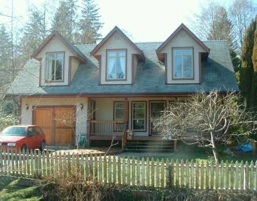 Main Photo: 319 BURNS RD in Gibsons: Gibsons &amp; Area House for sale (Sunshine Coast)  : MLS®# V580513