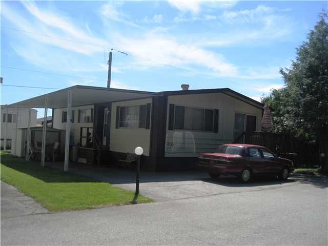 Main Photo: 205 201 CAYER Street in Coquitlam: Coquitlam East Manufactured Home for sale in "WILDWOOD PARK" : MLS®# V965243