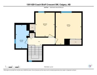 Photo 23: 1301 829 Coach Bluff Crescent in Calgary: Coach Hill Row/Townhouse for sale : MLS®# A1094909