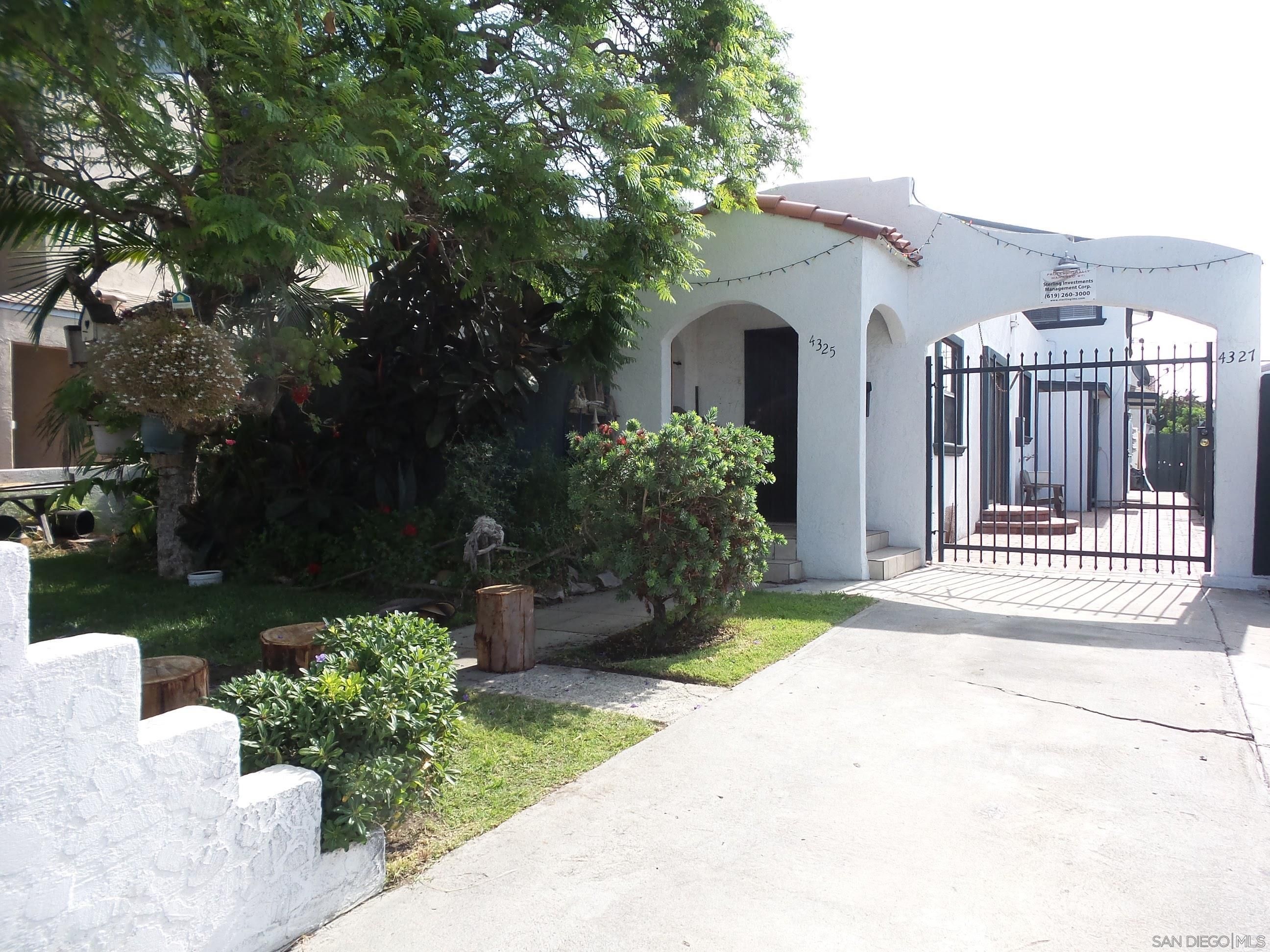 Main Photo: CITY HEIGHTS Property for sale: 4325-27 42nd St in San Diego