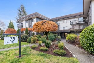 Main Photo: 202 175 E 5TH Street in North Vancouver: Lower Lonsdale Condo for sale in "WELLINGTON MANOR" : MLS®# R2740478