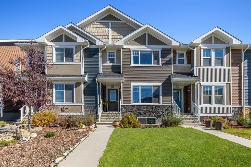 Main Photo: 155 Fireside Parkway: Cochrane Row/Townhouse for sale : MLS®# A1150208