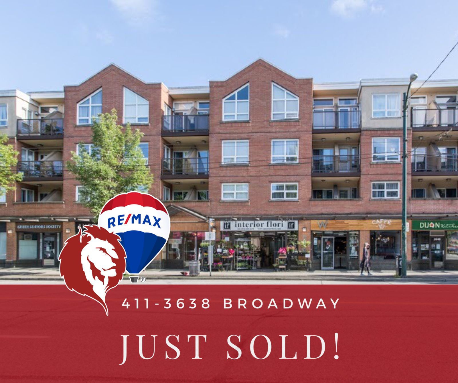 Just Sold! 411-3638 Broadway, Vancouver
