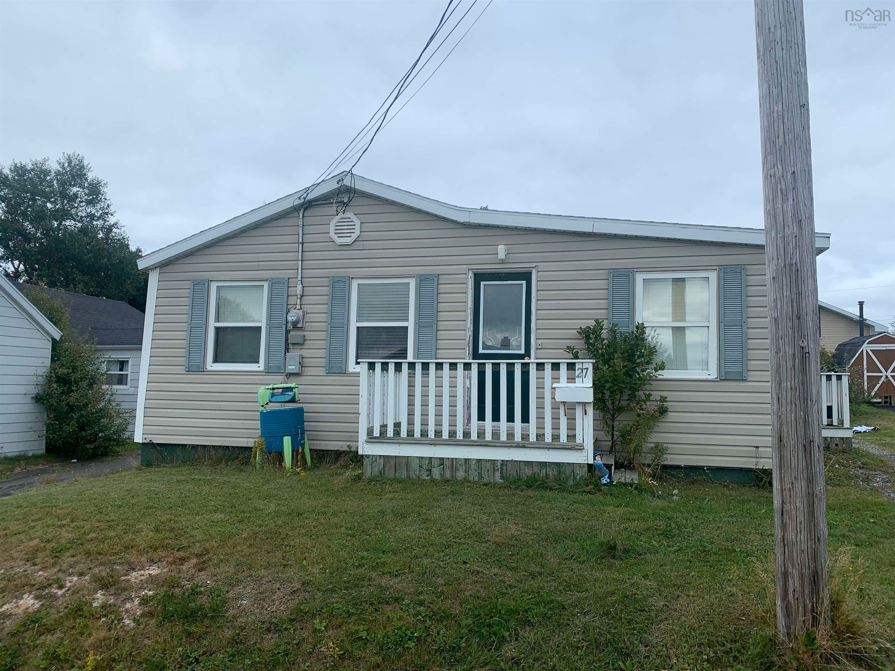 Main Photo: 27 Morrison Street in Glace Bay: 203-Glace Bay Residential for sale (Cape Breton)  : MLS®# 202222868